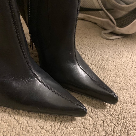 Brand new Steve Madden leather heeled boots - Picture 5 of 6